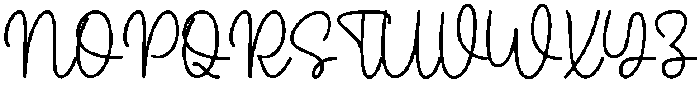 Stylish Vacation Regular otf (400) Font UPPERCASE