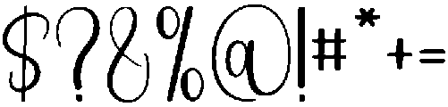 Stylish Writing Regular otf (400) Font OTHER CHARS