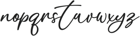 Stylissa Regular ttf (400) Font LOWERCASE