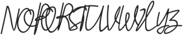 Stylistic Sign Italic Italic otf (400) Font UPPERCASE