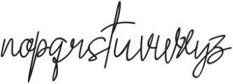 Stylistic Sign Italic Italic otf (400) Font LOWERCASE