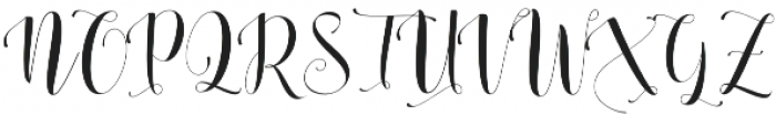 Stylistics Regular otf (400) Font UPPERCASE