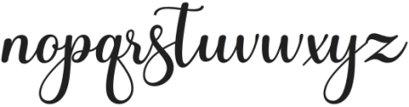 StylistyScript-Italic otf (400) Font LOWERCASE