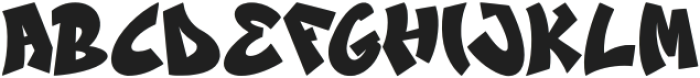 Stylizm Regular otf (400) Font UPPERCASE