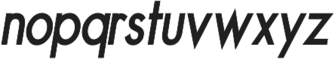 Stynx Heavy Italic otf (800) Font LOWERCASE