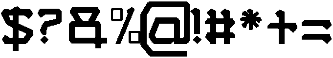 stable Regular ttf (400) Font OTHER CHARS