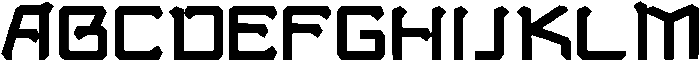 stable Regular ttf (400) Font UPPERCASE