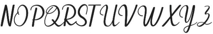 streetlight italic Italic otf (300) Font UPPERCASE