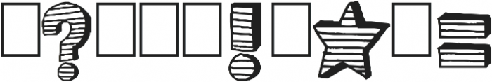 stripe3D ttf (400) Font OTHER CHARS
