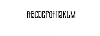 STANFORD.ttf Font UPPERCASE
