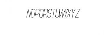 Standaris-LightItalic.otf Font UPPERCASE