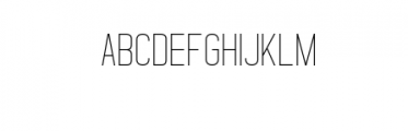 Standaris-Light.otf Font UPPERCASE