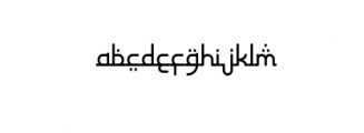 Star Medina Font Font LOWERCASE