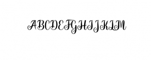 Staylandfont.otf Font UPPERCASE