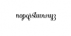 Staylandfont.otf Font LOWERCASE