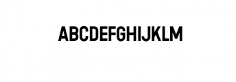 Stencil & Headline CAPS, Classic Title Type Font UPPERCASE