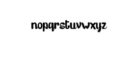 Stibold.ttf Font LOWERCASE