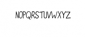 Stoony Font UPPERCASE