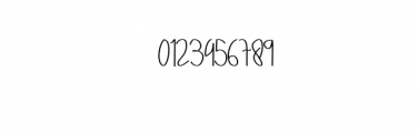 Straight Signature Font OTHER CHARS