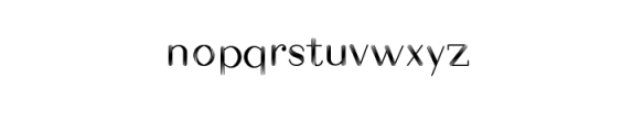 Stylenew Stylish.otf Font LOWERCASE