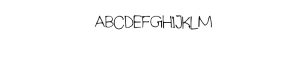 Stylish Handwritten Font Font UPPERCASE