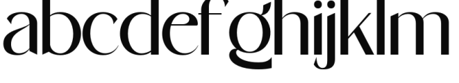 Stanger Regular Font LOWERCASE