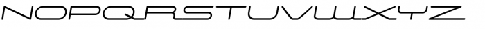 Starliner BTN Bold Oblique Font UPPERCASE