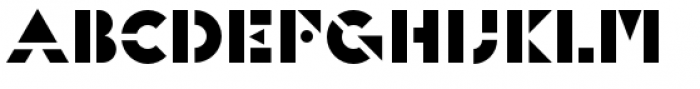 State Font UPPERCASE