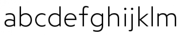 Steagal Light Font LOWERCASE