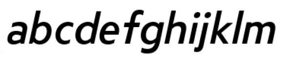Steagal Medium Italic Font LOWERCASE