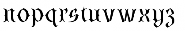 SteamCourt Regular Font LOWERCASE