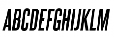 Steelfish Bold Italic Font UPPERCASE