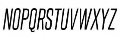 Steelfish Book Italic Font UPPERCASE