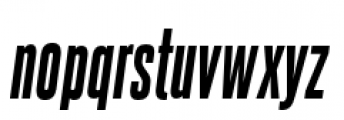 Steelfish ExtraBold Italic Font LOWERCASE