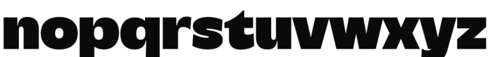 Steg Pro Black Regular Font LOWERCASE