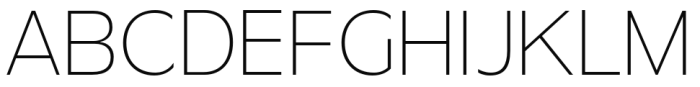 Steg Pro Hairline Font UPPERCASE