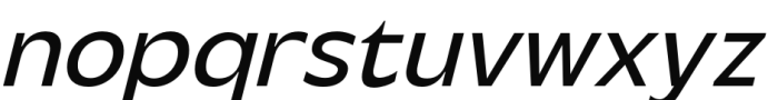 Steg Pro Italic Font LOWERCASE