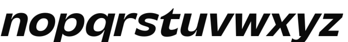 Steg Pro Semi Bold Italic Font LOWERCASE