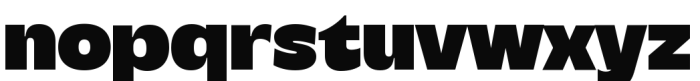 Steg Pro Variable Font LOWERCASE