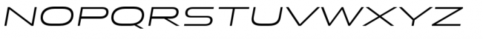 Stereo Gothic 300I Font LOWERCASE