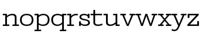 Stint Pro Expanded Book Font LOWERCASE