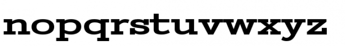 Stint Pro Ultra Expanded Bold Font LOWERCASE