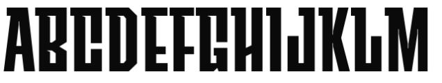 Sturgeon Black Regular Font UPPERCASE