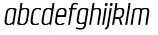 Styling Light Italic Font LOWERCASE
