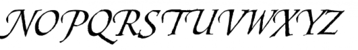 Styx Rough Font UPPERCASE