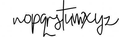 St. Genoa - Luxury Signature Font Font LOWERCASE