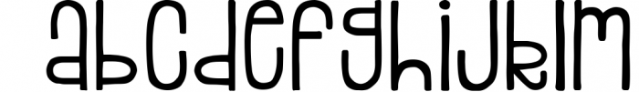 Stacked Font 1 Font LOWERCASE