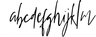 Stadella Signature Script Font LOWERCASE