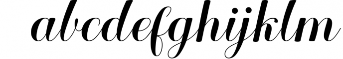 Stafani Font LOWERCASE