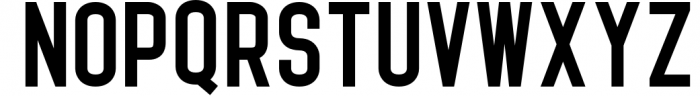 Standaris Font Family Sans Serif 4 Font UPPERCASE